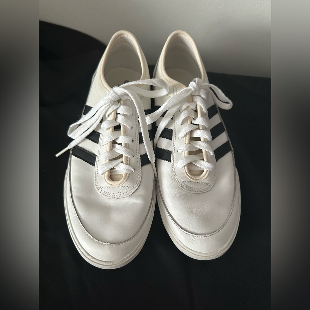 Adidas White and Black Sneakers